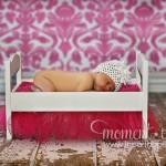 doll bed photo prop