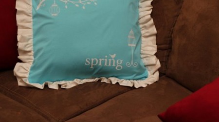 spring pillow