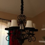 chandelier cord cover
