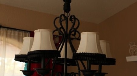 chandelier cord cover