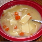 creamy chicken noodle soup