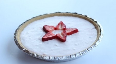 strawberry cream pie