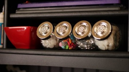 Fancy button jars