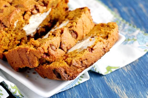 Cinnamon pumpkin bread