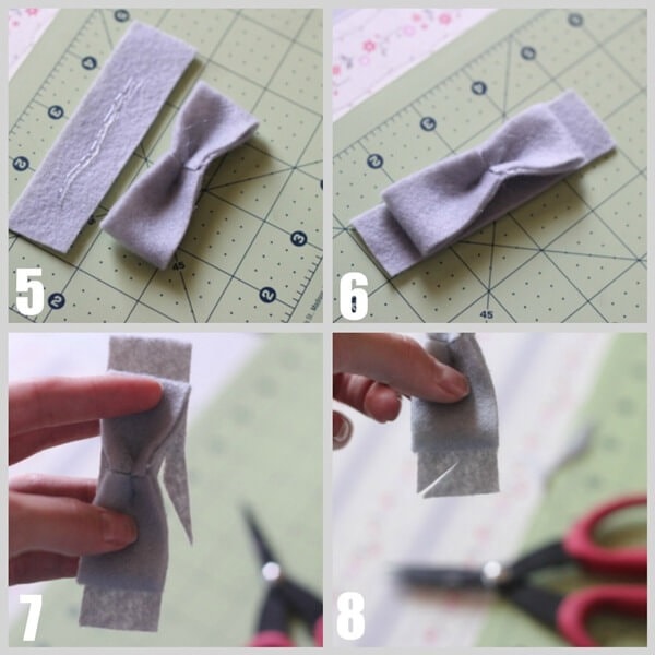 how to make felt flowers