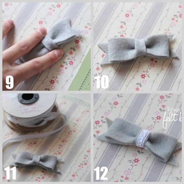 how to make felt flowers