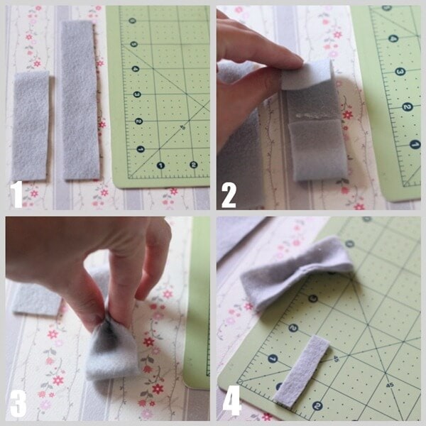tutorial felt flowers