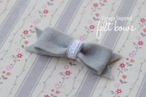 felt bow felt bow