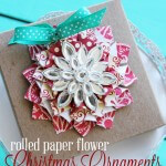 DIY Paper Ornament {Christmas Craft}