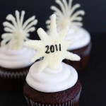new years cupcake