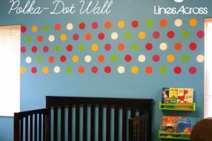 polka dot wall polka dot wall