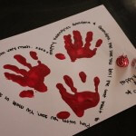 Valentines hand print card on iheartnaptime.com