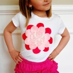Flower petal shirt