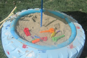 make a sandbox