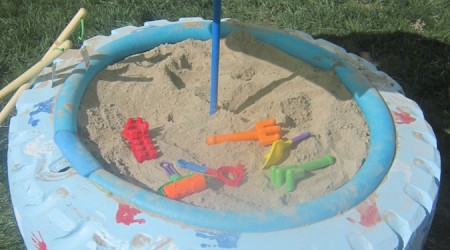 make a sandbox