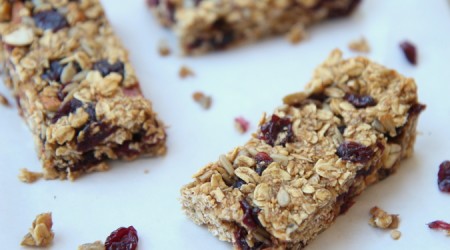 homemade granola bars