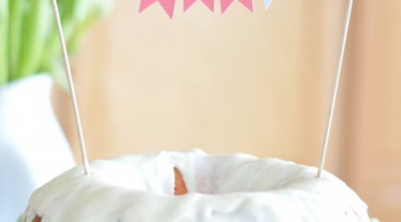 Mothers Day Cake Banner