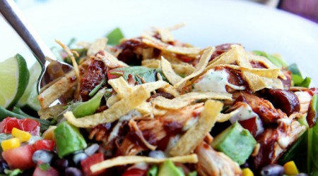 BBQ chicken salad