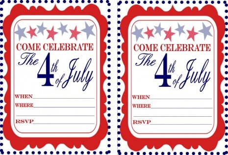Fourth of July printables on I Heart Nap Time