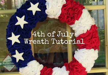 4th of july wreath
