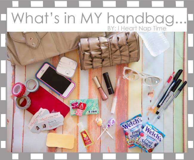 I Heart Nap Time: What's in MY bag