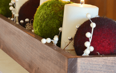#DIY #Christmas centerpiece by The Idea Room on iheartnaptime.net
