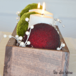 #DIY #Christmas centerpiece by The Idea Room on iheartnaptime.net