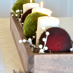 #DIY #Christmas centerpiece by The Idea Room on iheartnaptime.net