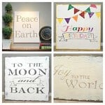 #DIY #Glitter Canvas Art by Classy Clutter on iheartnaptime.net