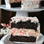 chocolate peppermint cheesecake cake