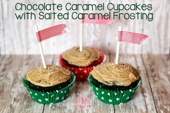 chocolate caramel cupcakes