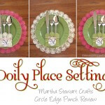 doily place setting