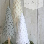 felt pine trees