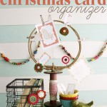 #DIY #Christmas Card Organizer by The Handmade Home on iheartnaptime.net