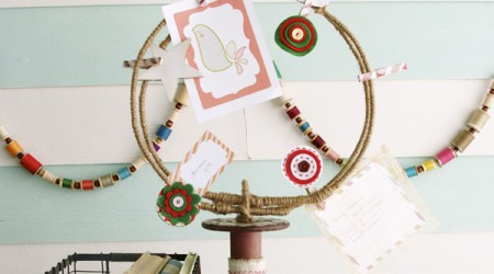#DIY #Christmas Card Organizer by The Handmade Home on iheartnaptime.net