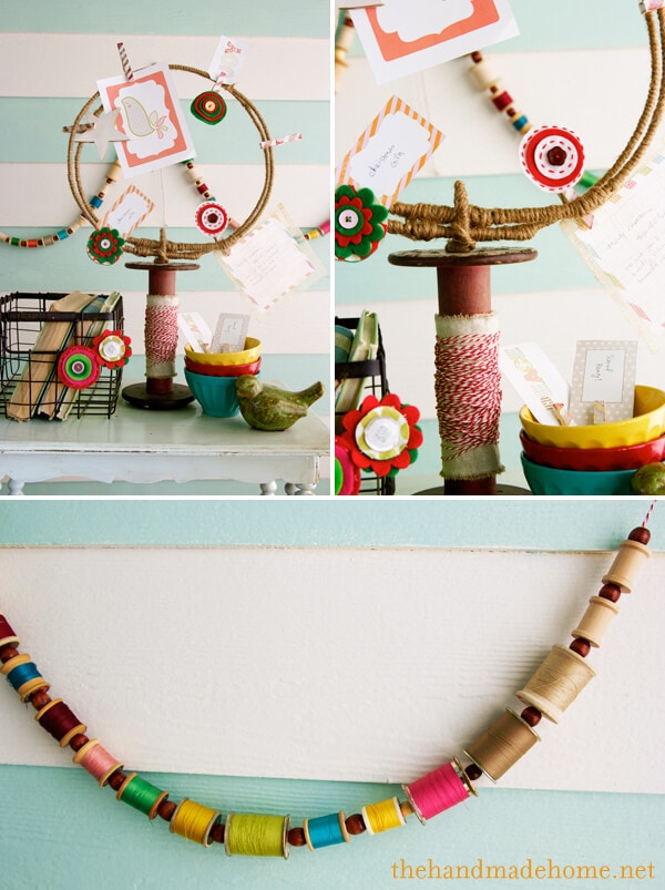 #DIY #Christmas Card Organizer by The Handmade Home on iheartnaptime.net