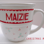 #DIY Christmas Mugs by Kiki and Company on iheartnaptime.net
