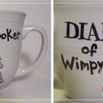 #DIY Christmas Mugs by Kiki and Company on iheartnaptime.net