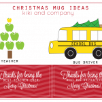 #DIY Christmas Mugs by Kiki and Company on iheartnaptime.net