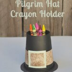 pilgim hat crayon holder