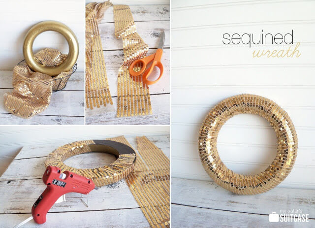 #DIY Christmas wreaths by My Sister's Suitcase on iheartnaptime.net