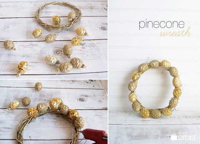 #DIY Christmas wreaths by My Sister's Suitcase on iheartnaptime.net