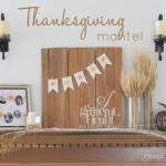 thanksgiving mantel