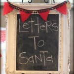 #DIY frosted tree branches and letters to santa by Bridgywidgey on iheartnaptime.net