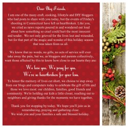 National Blogging Day of Remembrance