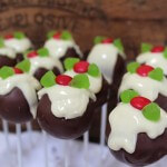 christmas cake pops