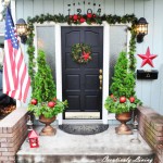 christmas front porch