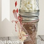 hot chocolate gift jars