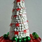 marshmallow christmas tree thecardswedrew