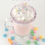 Conversation Heart Cocoa a